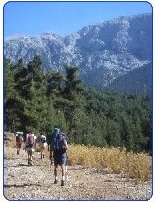 Aktiv-Reisen T�rkei, der Lykische Weg von Cirali nach Yaylakuzdere